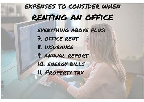 expenses every ebay seller should take into account when renting an office for his ebay business
