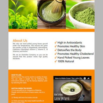 Organic Green Tea_listing