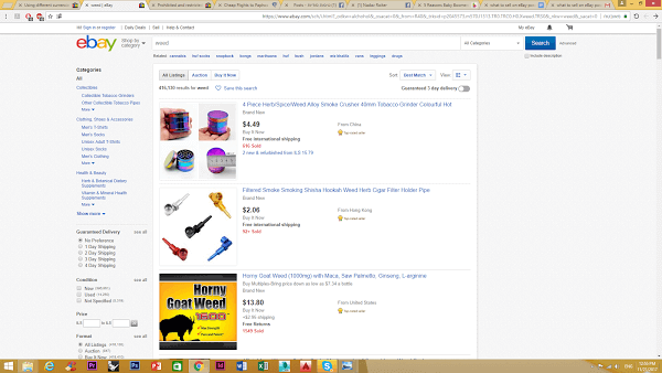 selling drug products on ebay