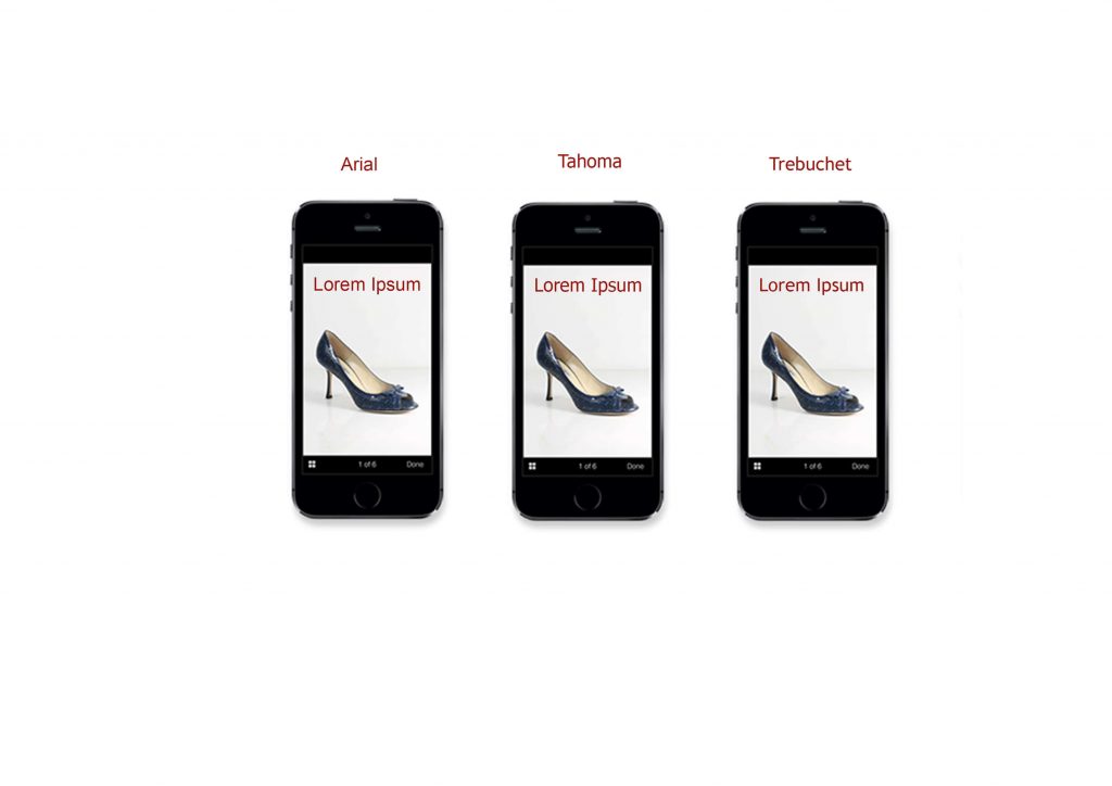 best fonts for mobile commerce