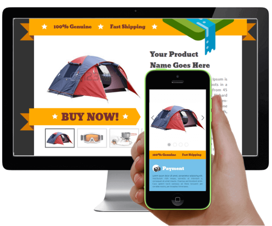 responsive ebay store design