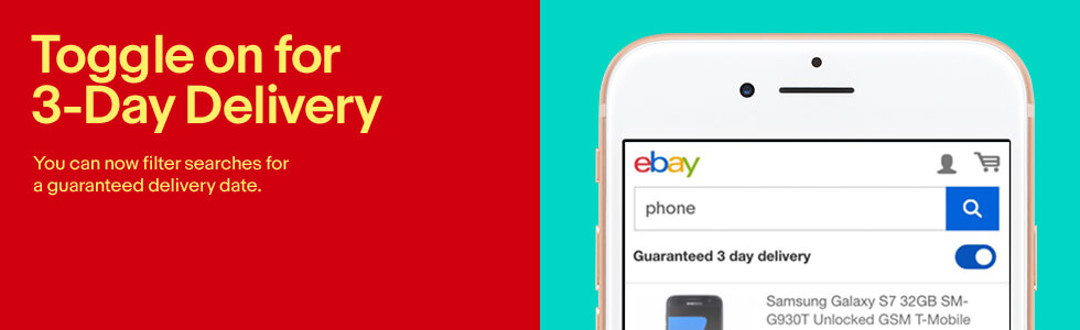 eBay Guaranteed Delivery toggle