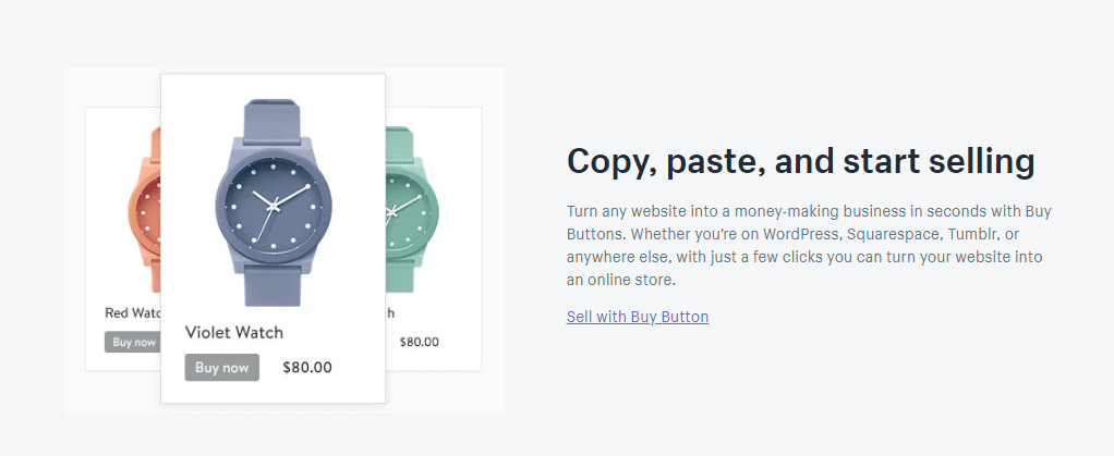 shopify lite buy buttons